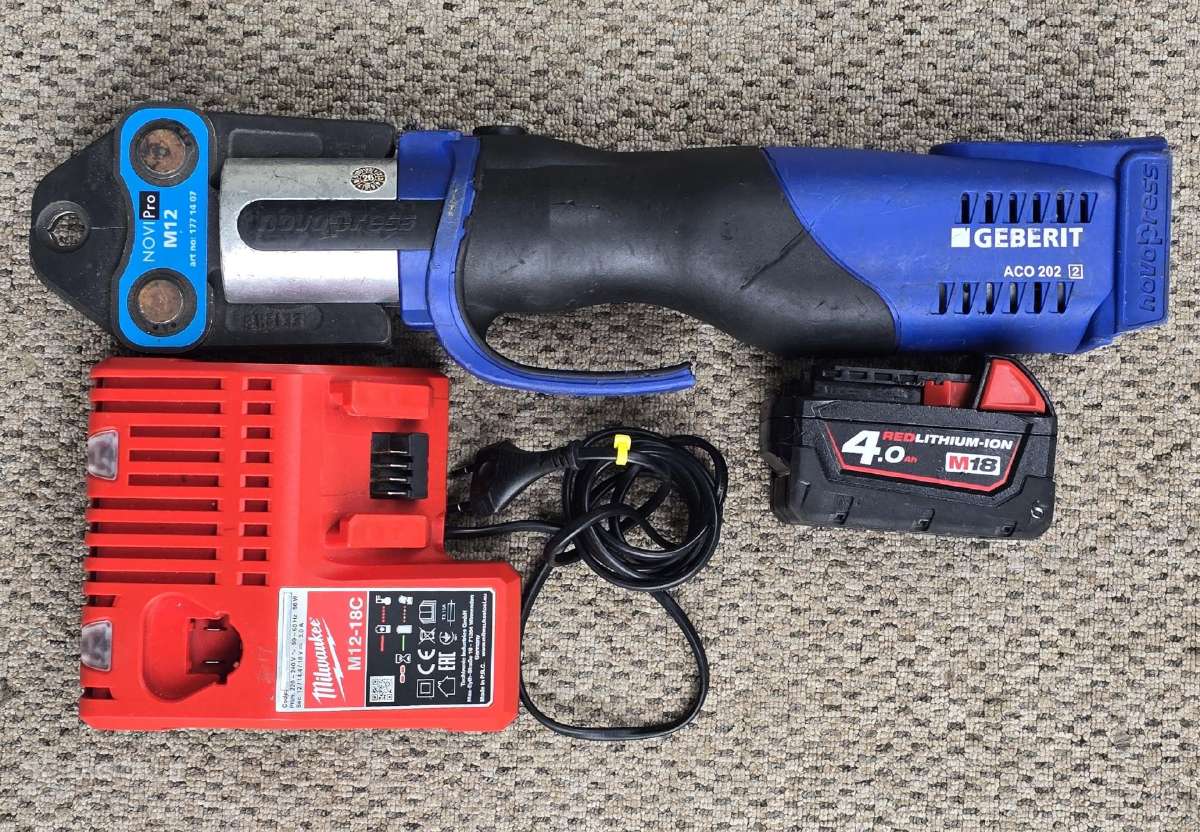 Vamzdžių presas i-press Geberit Hilti Rems Roller - nuotraukos Nr. 3