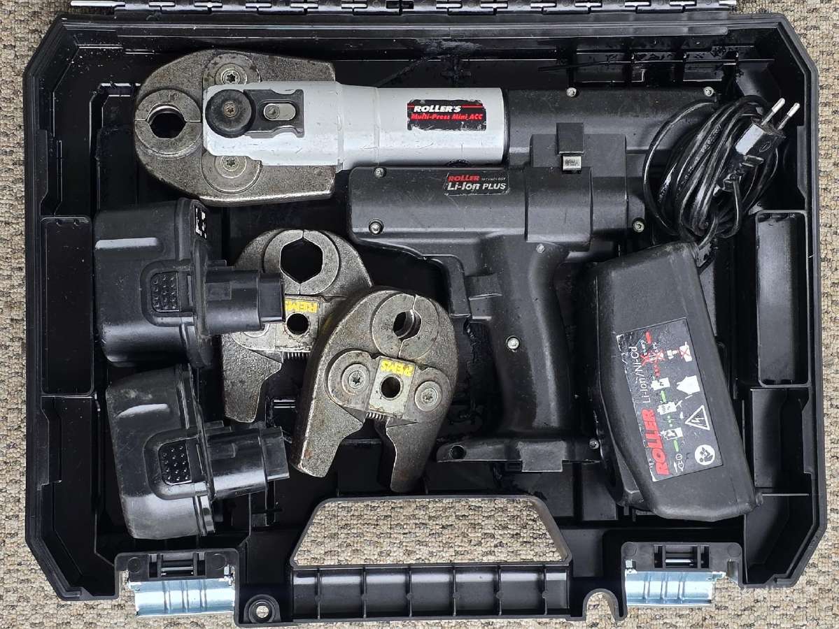 Vamzdžių presas i-press Geberit Hilti Rems Roller - nuotraukos Nr. 7
