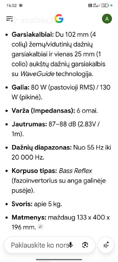 Monitor audio bronze6, Energy C300+jamo - nuotraukos Nr. 20