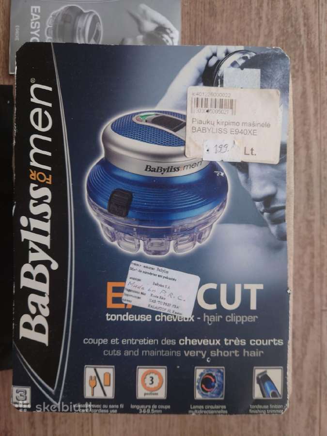 Plaukų kirpimo mašinėlė Babyliss - nuotraukos Nr. 2