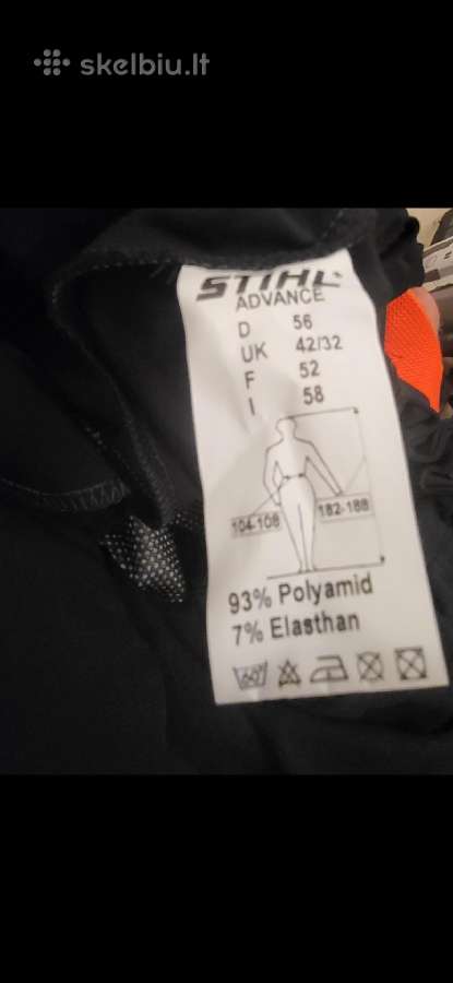 Kombinezonas apsauginis Stihl XL -dydžio - nuotraukos Nr. 2