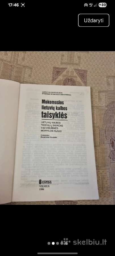 Mokomosios lietuvių kalbos taisyklės - nuotraukos Nr. 2