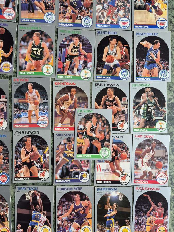 68 1990 m. Nba Hoops kortelės - nuotraukos Nr. 4