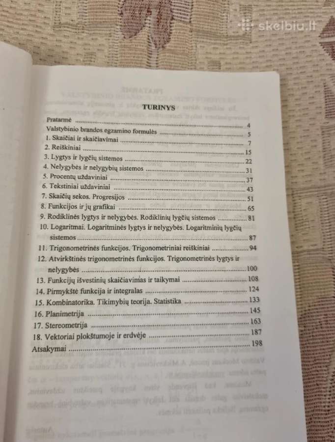 Pasirengimo matematikos brandos egzaminui - nuotraukos Nr. 3