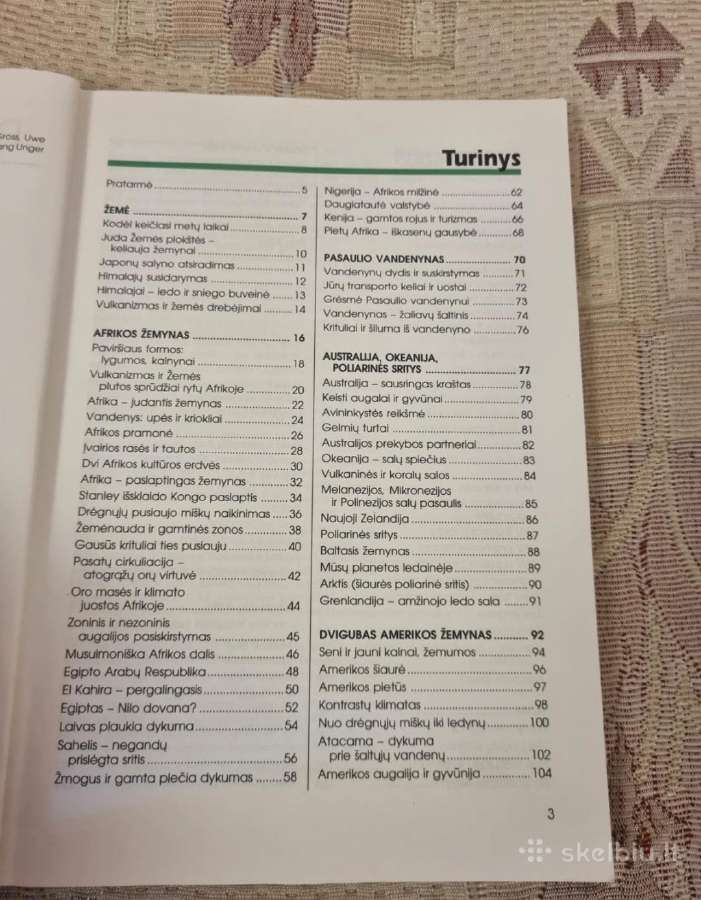 Pasaulio geografija 7 klasei - nuotraukos Nr. 3