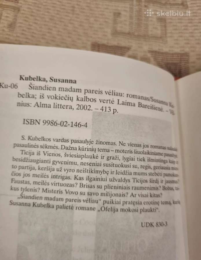 Šiandien madam pareis veliau - nuotraukos Nr. 3
