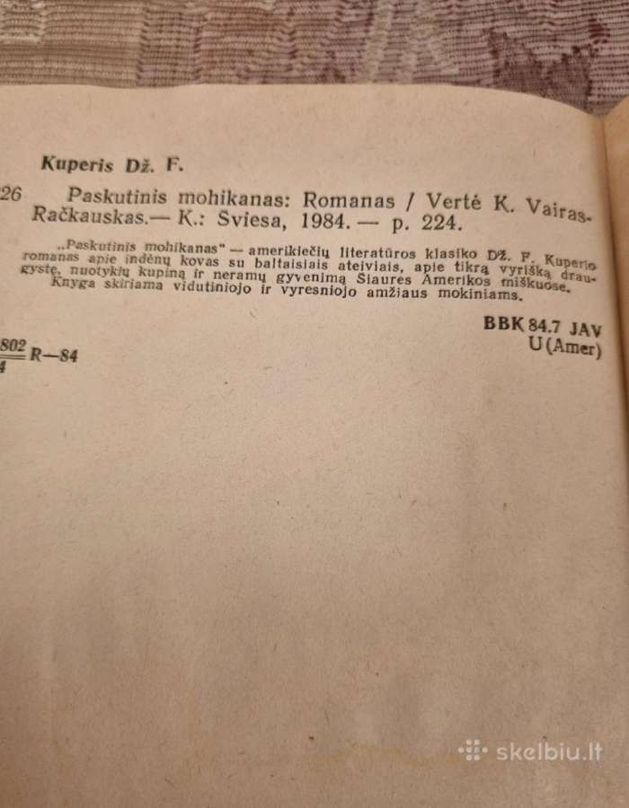 Mohikanas , Pėdsekys , Medžiotojas 3 knygos - nuotraukos Nr. 4