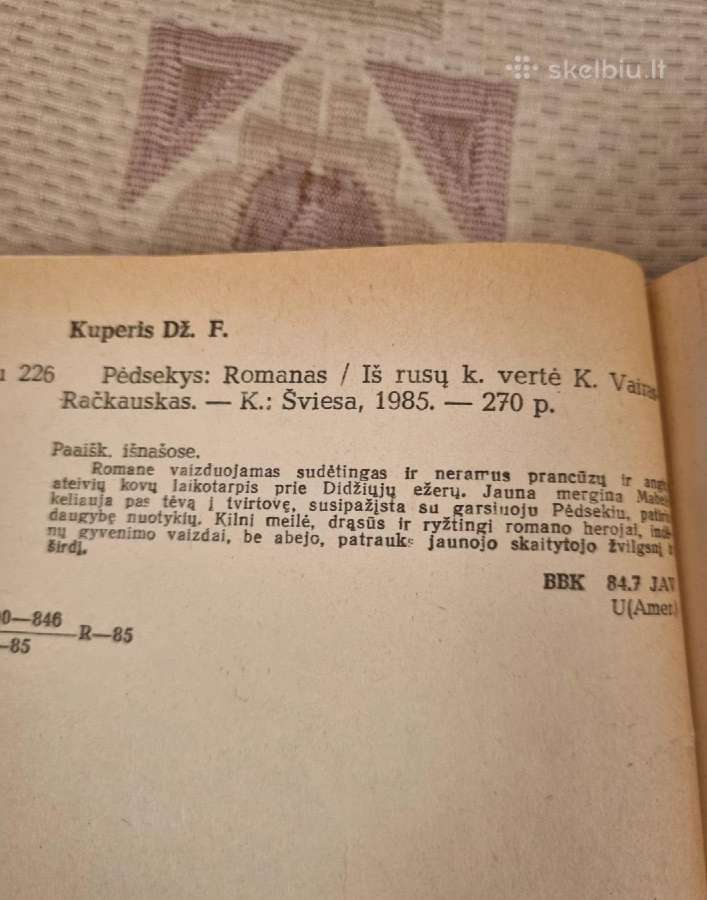 Mohikanas , Pėdsekys , Medžiotojas 3 knygos - nuotraukos Nr. 6