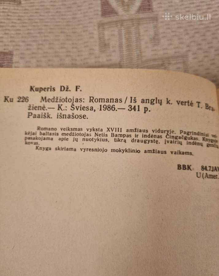 Mohikanas , Pėdsekys , Medžiotojas 3 knygos - nuotraukos Nr. 8