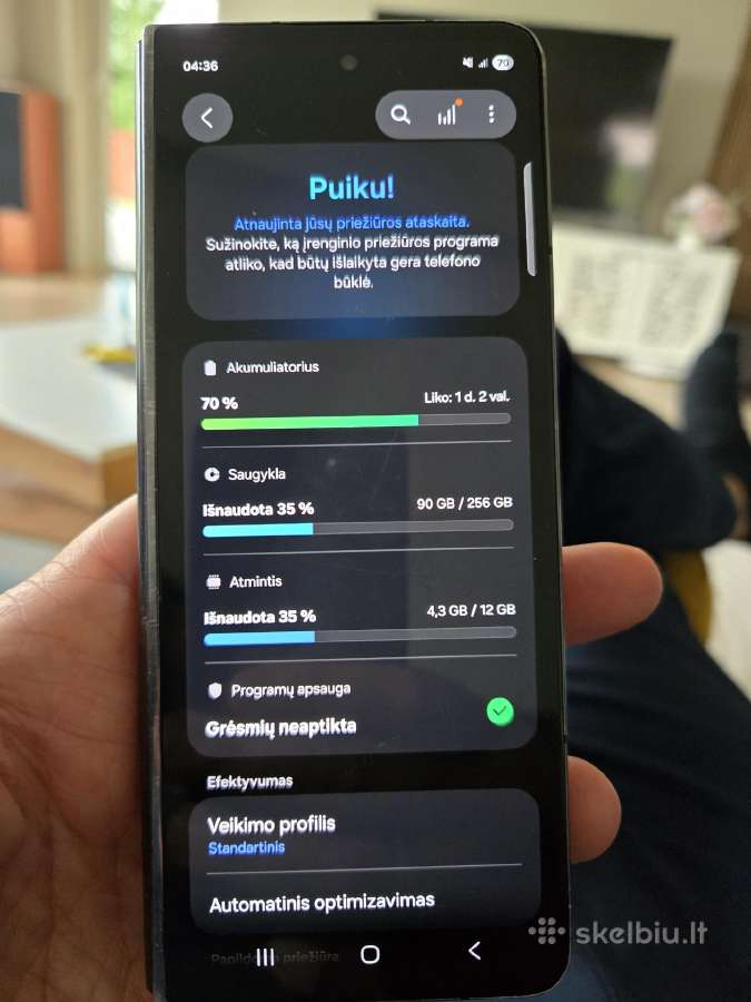Samsung Z Fold 5 - nuotraukos Nr. 8