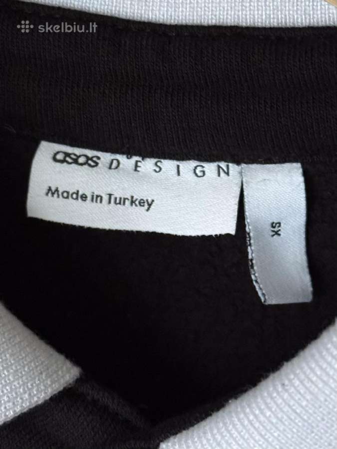 Weekend Collective rugby sweatshirt in black - nuotraukos Nr. 5