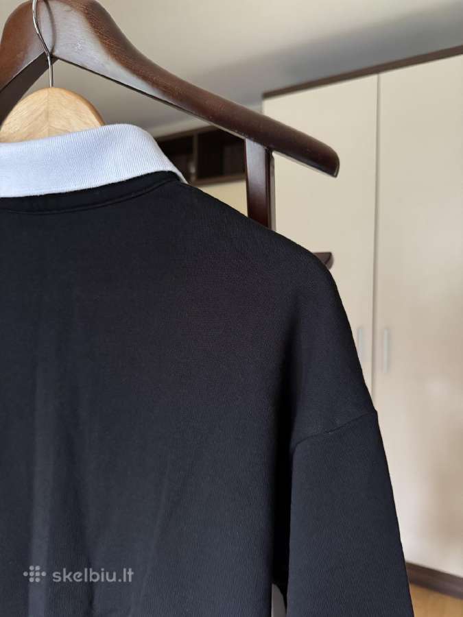 Weekend Collective rugby sweatshirt in black - nuotraukos Nr. 24