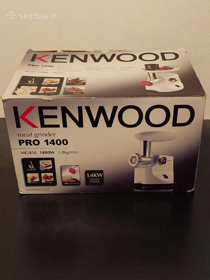 Kenwood mėsmalė Mg450 - nuotraukos Nr. 3