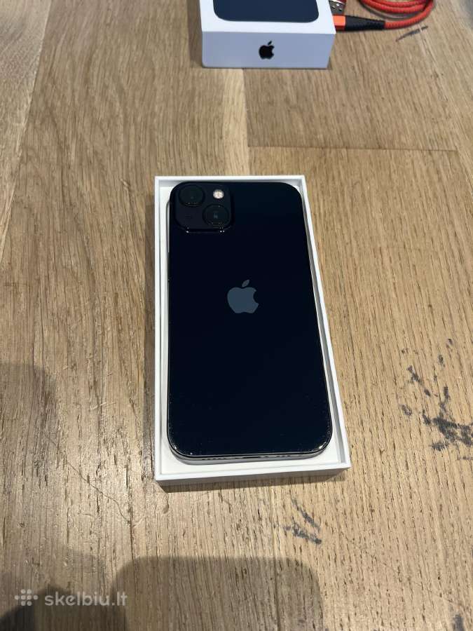 iPhone 13 Midnight 128gb, 85% - nuotraukos Nr. 5