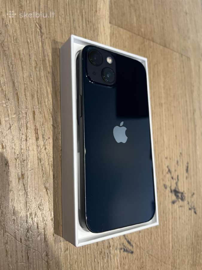 iPhone 13 Midnight 128gb, 85% - nuotraukos Nr. 6