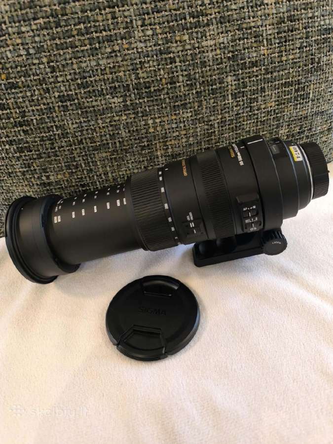 Sigma Dg 50-500mm f/4,5-6,3 Apo OS Hsm - nuotraukos Nr. 5