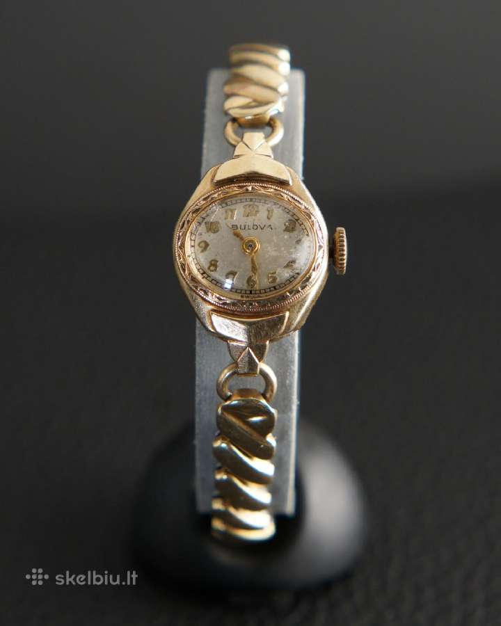 Moteriškas mechaninis "Bulova" laikrodis - nuotraukos Nr. 2