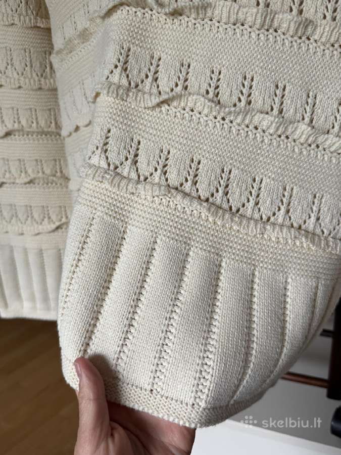 Naujas Yas Beige Knit Pullover megztinis - nuotraukos Nr. 7