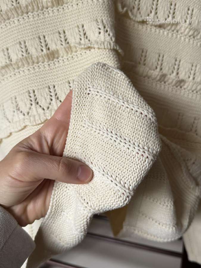 Naujas Yas Beige Knit Pullover megztinis - nuotraukos Nr. 12