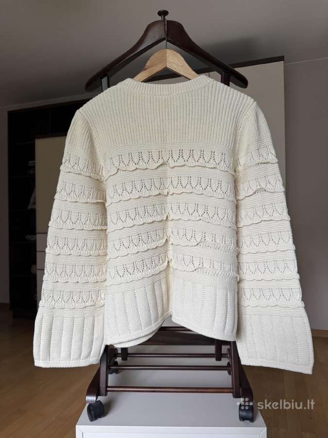 Naujas Yas Beige Knit Pullover megztinis - nuotraukos Nr. 17