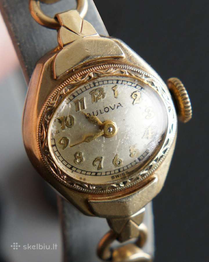 Moteriškas mechaninis "Bulova" laikrodis - nuotraukos Nr. 6