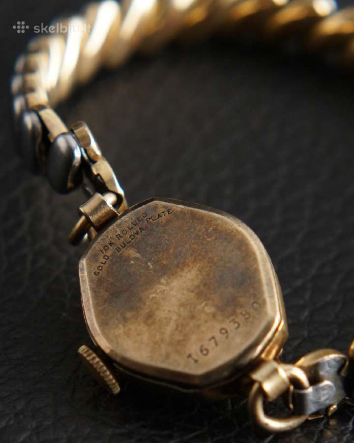 Moteriškas mechaninis "Bulova" laikrodis - nuotraukos Nr. 7