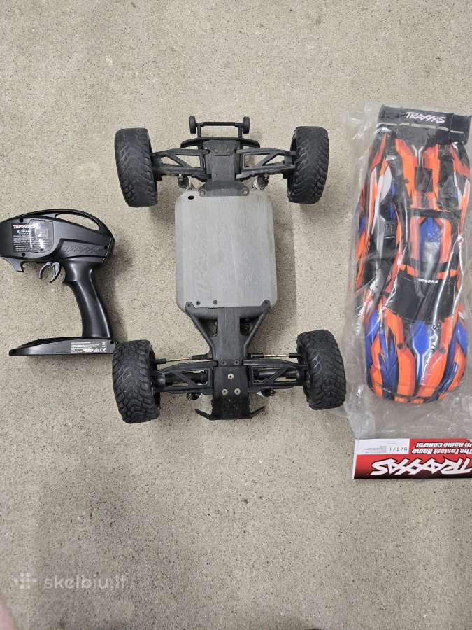 Traxxas rustler vxl 4x4 3s 1/10 RC modelis - nuotraukos Nr. 2
