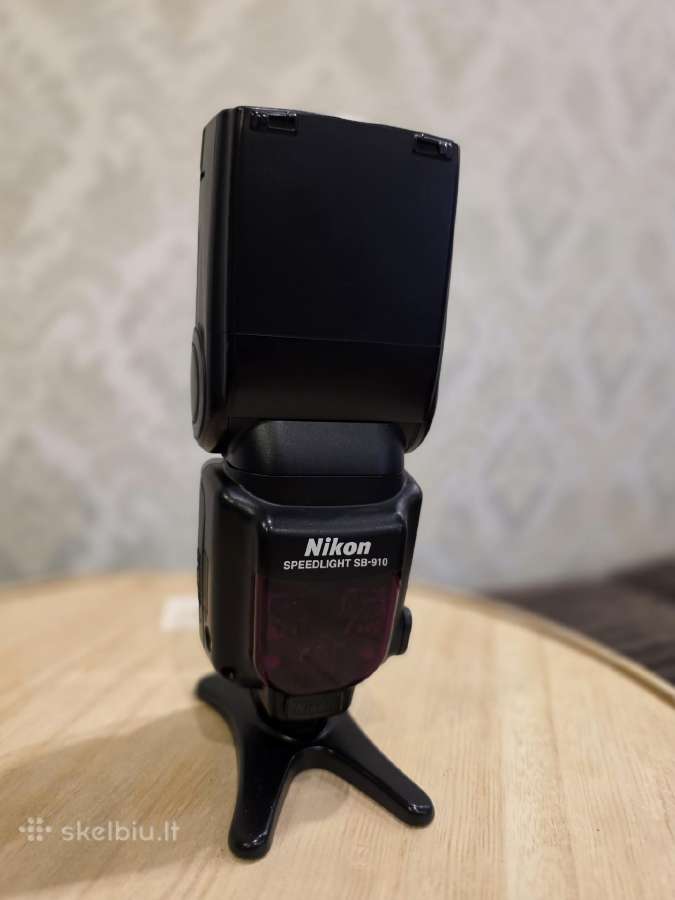 Nikon SB-910 + Dovana blykstės sklaidytuvas - nuotraukos Nr. 2