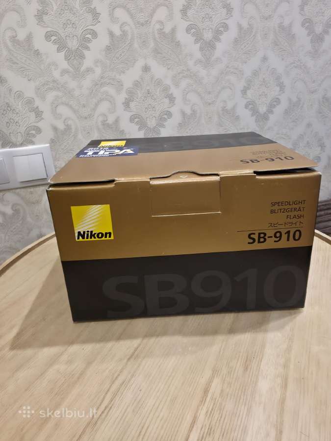 Nikon SB-910 + Dovana blykstės sklaidytuvas - nuotraukos Nr. 7