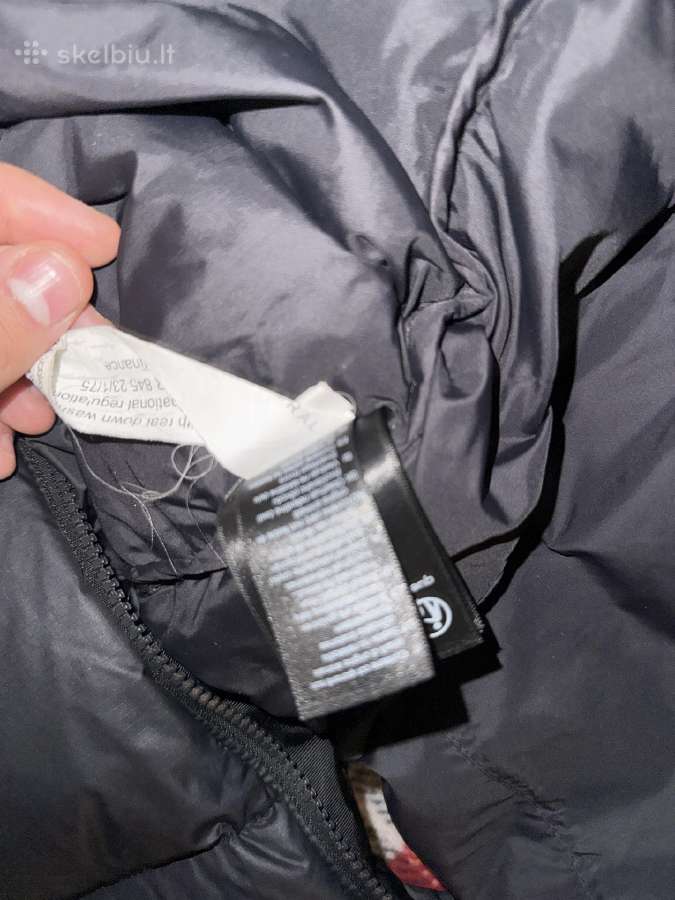 The North Face Nuptse 700 pūkinė striukė, juoda - nuotraukos Nr. 3