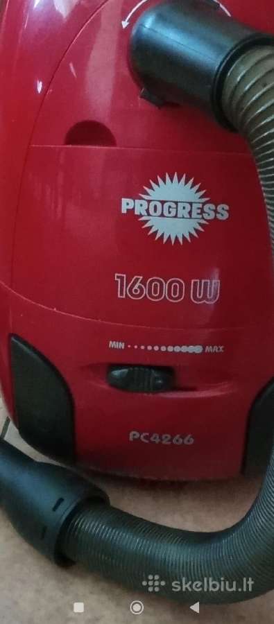 Dulkių siurblys Progress 1600w - nuotraukos Nr. 2