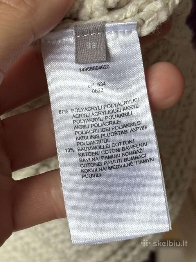 Šiltas Jakes moteriškas megztinis 38 dydis - nuotraukos Nr. 17