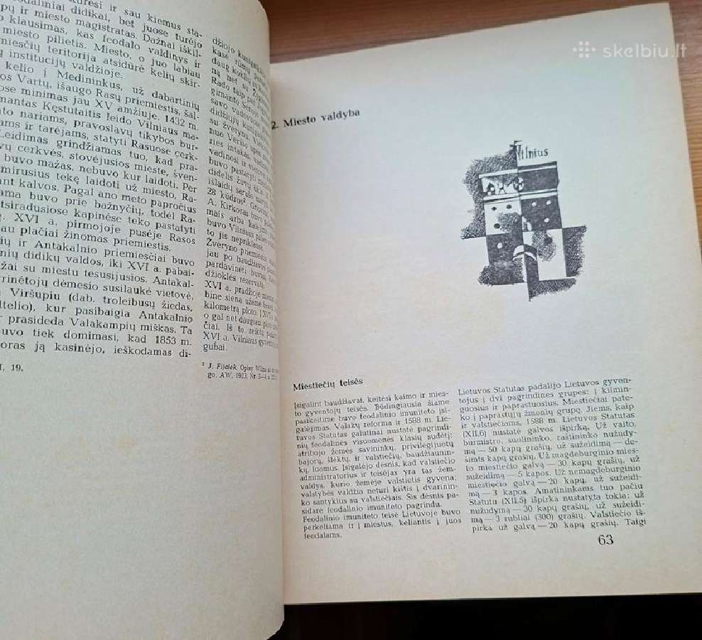 Knyga 1968m. Vilniaus miesto istorija - nuotraukos Nr. 8