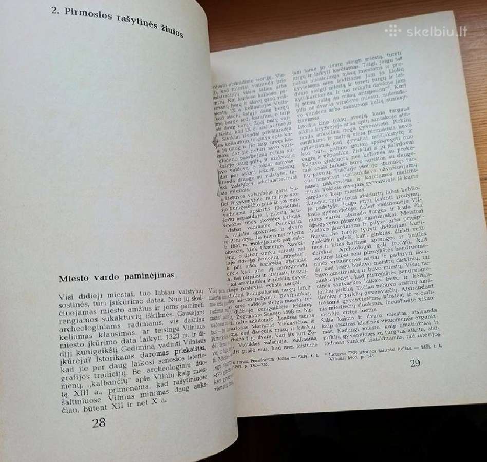 Knyga 1968m. Vilniaus miesto istorija - nuotraukos Nr. 10