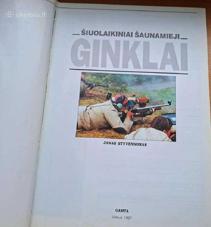 Knyga 1997m. Šiuolaikiniai šaunamieji ginklai - nuotraukos Nr. 2