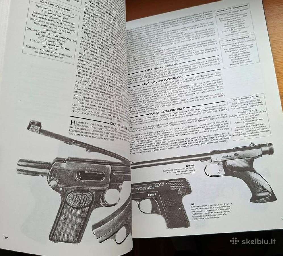 Knyga 1997m. Visi pasaulio pistoletai (rus) - nuotraukos Nr. 8