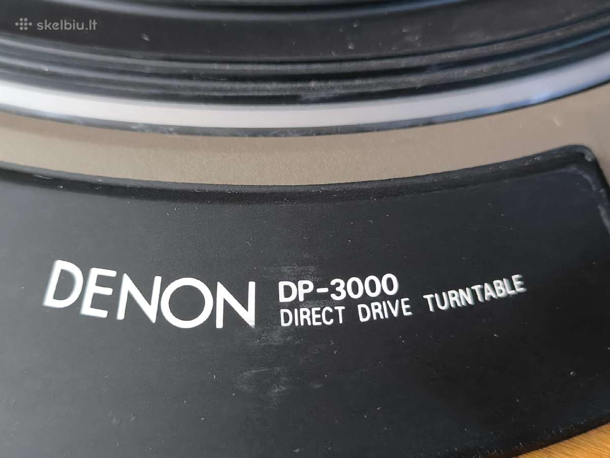 Denon Dp-3000 plokštelių grotuvas - nuotraukos Nr. 12