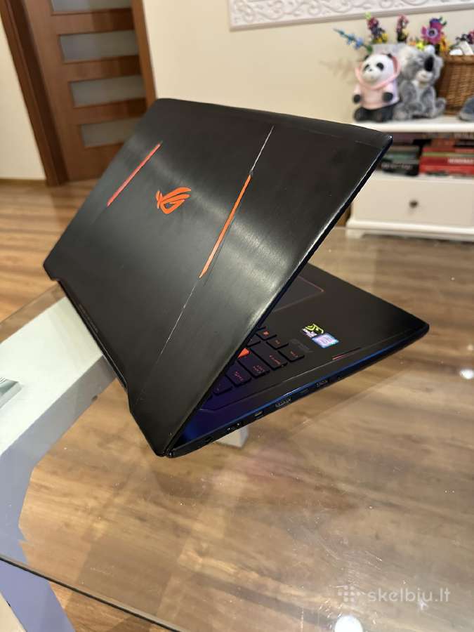 Rog Strix Gl702vm i7-7700hq Gtx 1060 - nuotraukos Nr. 4