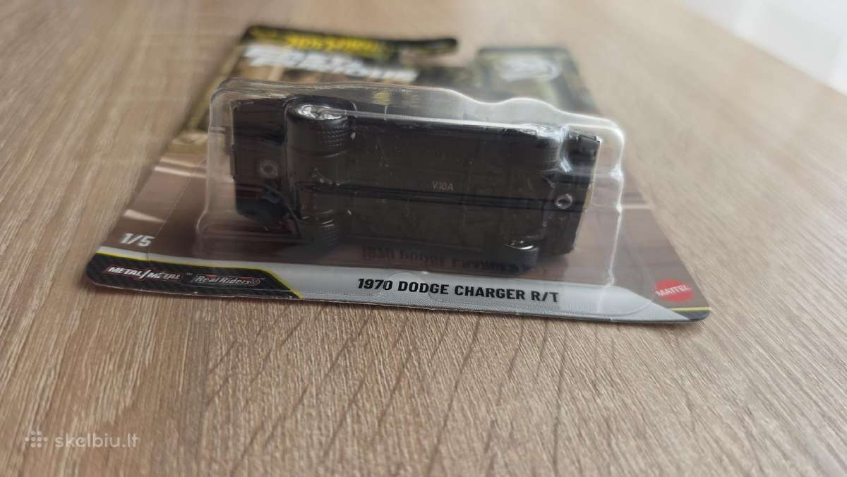 Hot Wheels Premium „1970 Dodge Charger R/t“ - nuotraukos Nr. 5