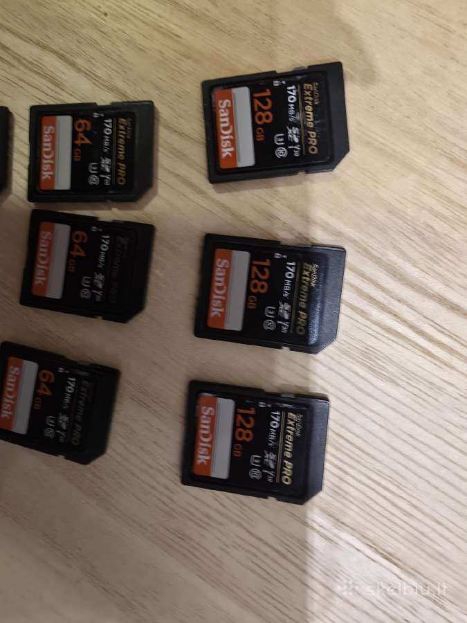 Atminties kortelės Sandisk Extreme Pro - nuotraukos Nr. 2