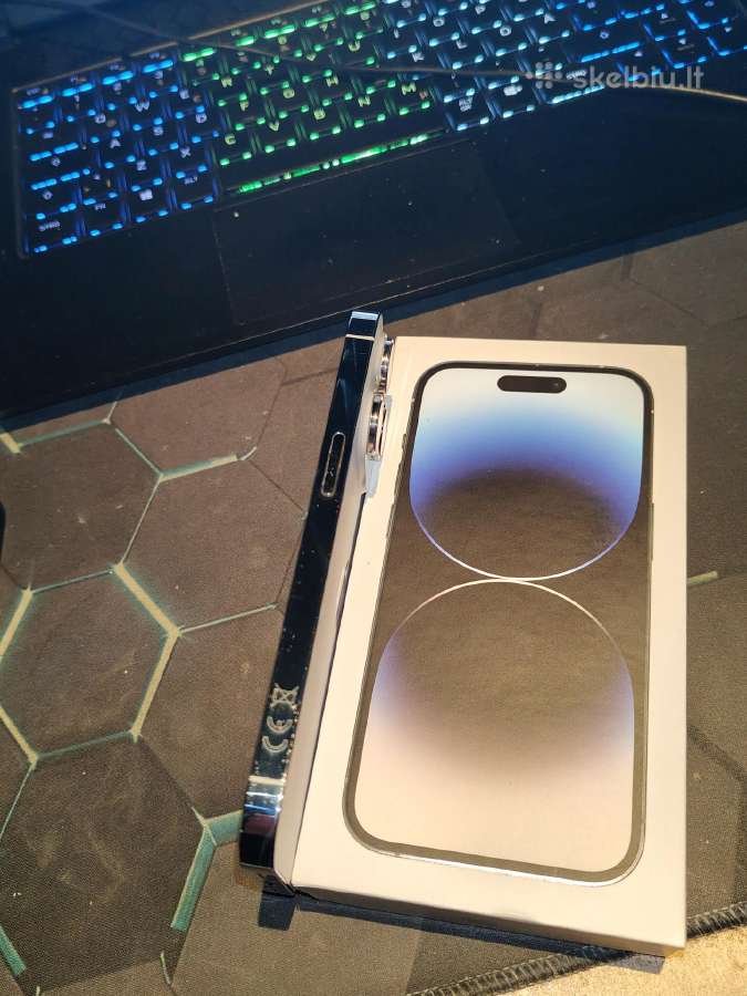 iPhone 14 Pro Silver 256gb - nuotraukos Nr. 5