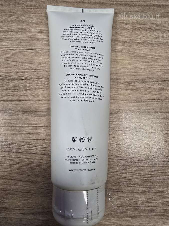 Victor Toro Hydra drėkinantis šampūnas 250 ml - nuotraukos Nr. 2