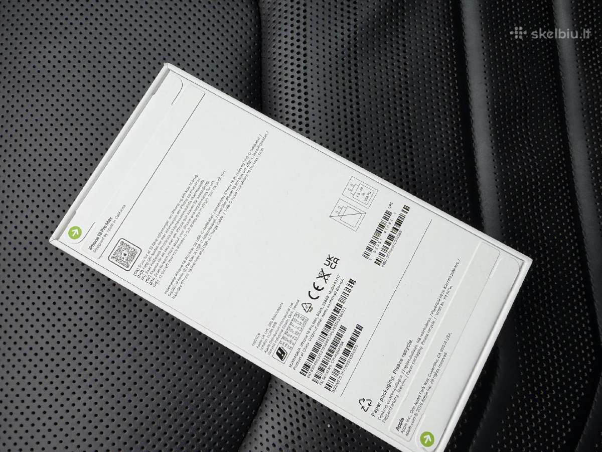 Apple iPhone 18 Pro Max 256gb Naujas! - nuotraukos Nr. 4