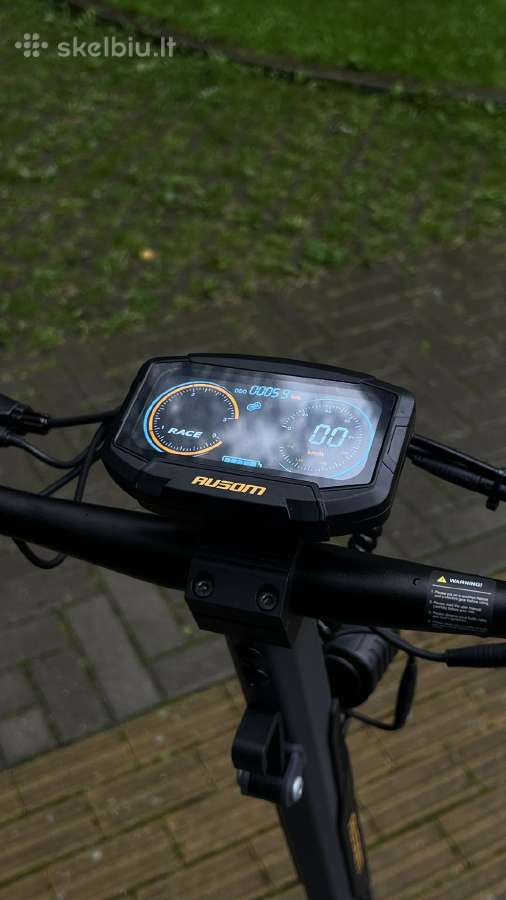 Rida tik 59km! E-paspirtukas Ausom K20 Dual - nuotraukos Nr. 3