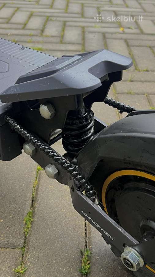 Rida tik 59km! E-paspirtukas Ausom K20 Dual - nuotraukos Nr. 6