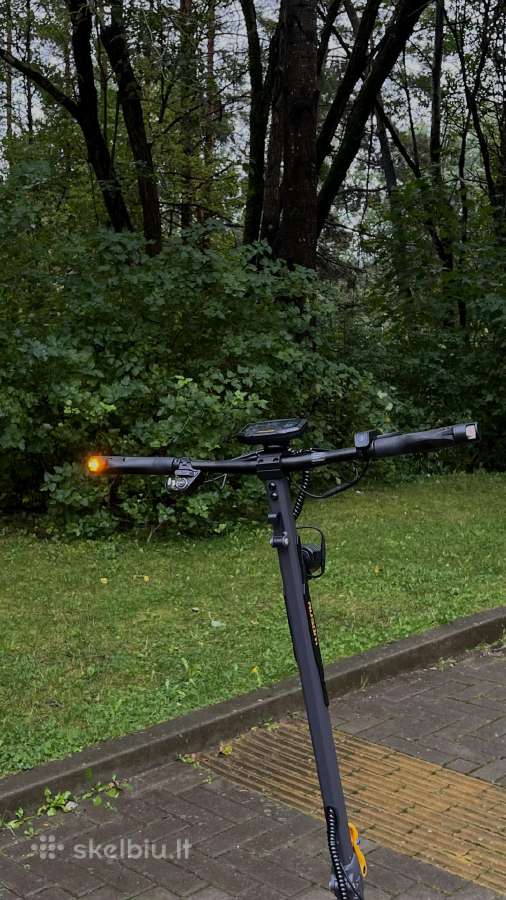 Rida tik 59km! E-paspirtukas Ausom K20 Dual - nuotraukos Nr. 7