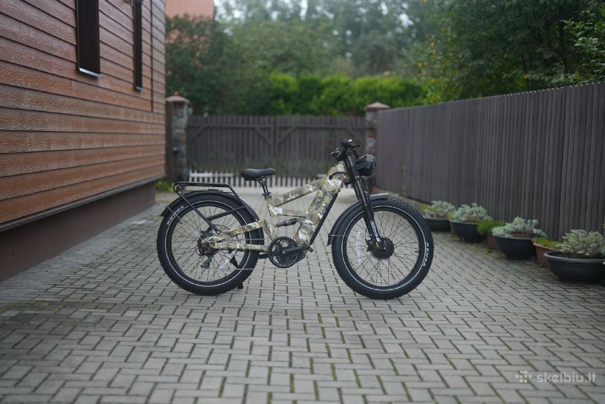 Tesway X9 Ultra elektrinis dviratis 60v 30ah - nuotraukos Nr. 5