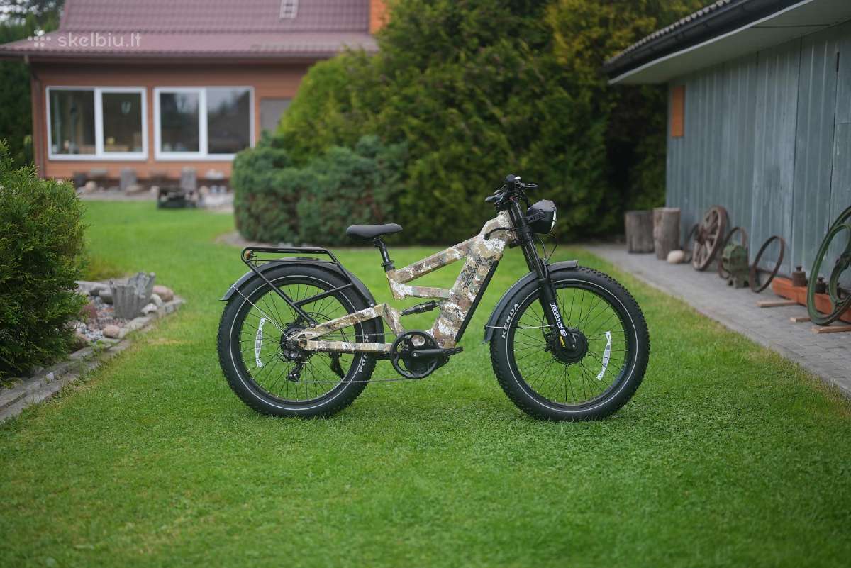 Tesway X9 Ultra elektrinis dviratis 60v 30ah - nuotraukos Nr. 10