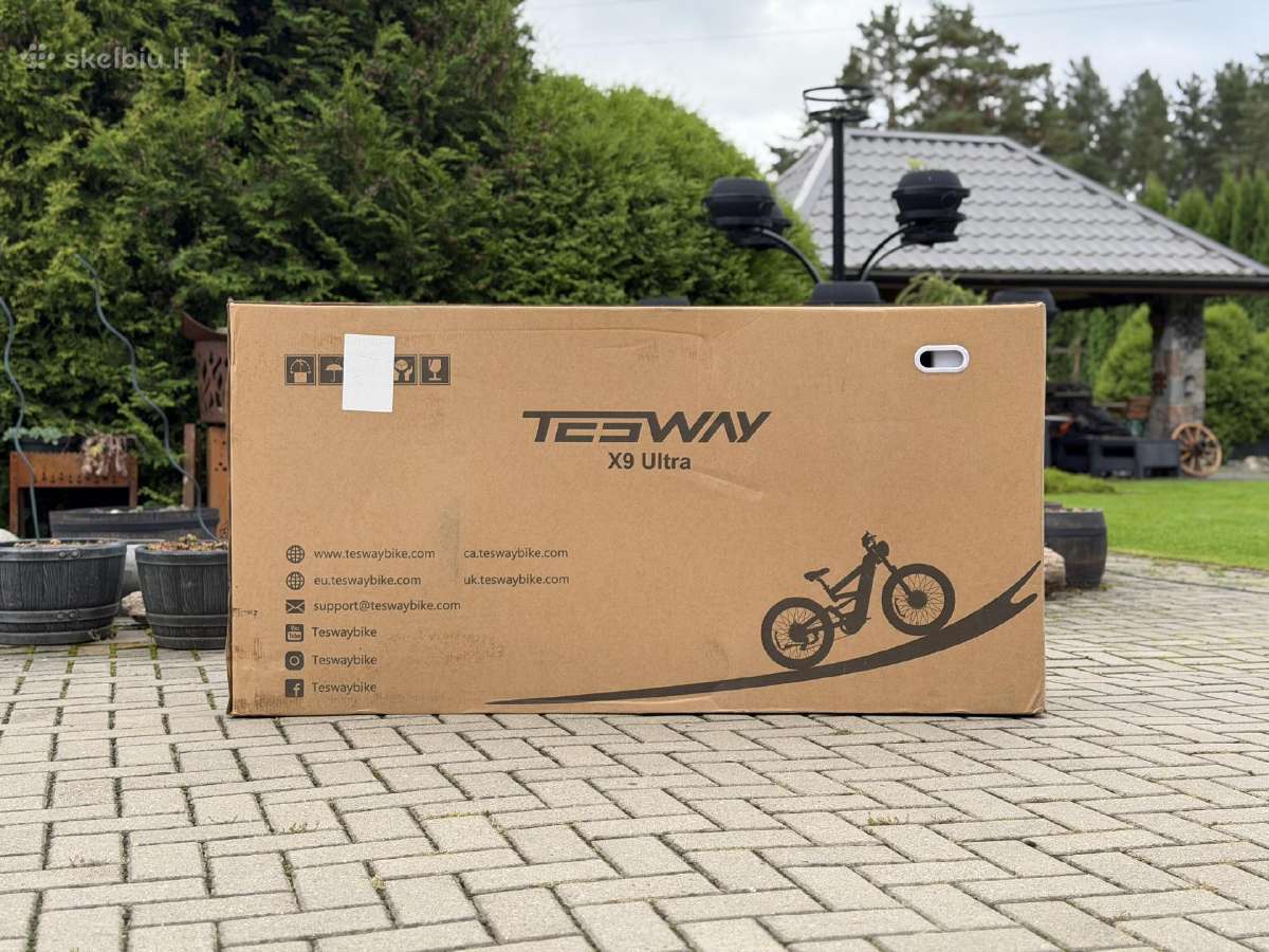 Tesway X9 Ultra elektrinis dviratis 60v 30ah - nuotraukos Nr. 17