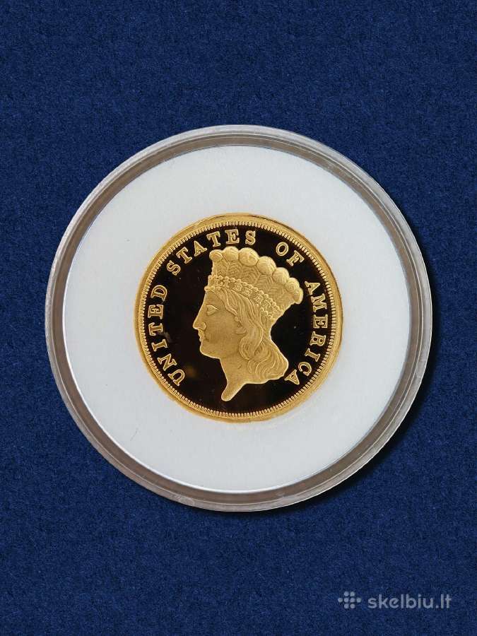 Monetų kopijos, paauksuotos JAV Amerika - nuotraukos Nr. 10